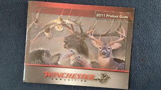 Vintage CATALOG REVIEW : WINCHESTER AMMUNITION 2011 PRODUCT GUIDE