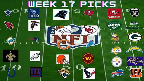 My Week 17 NFL Picks- Packers, Jaguars, Cowboys, Bills Soar; Raiders and Colts look to Next year