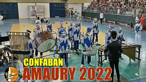 BANDA DE PERCUSSÃO AMAURY DE MEDEIROS 2022 NO CONFABAN 2022 - CONCURSO DE FANFARRAS E BANDAS 2022