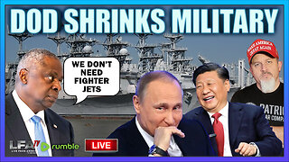 DOD Shrinks Military | AMERICA FIRST LIVE 3.22.24 3pm EST