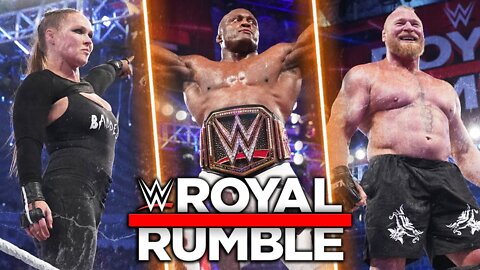 WWE Royal Rumble 2022 Highlights - WWE Royal Rumble Full Highlights 2022