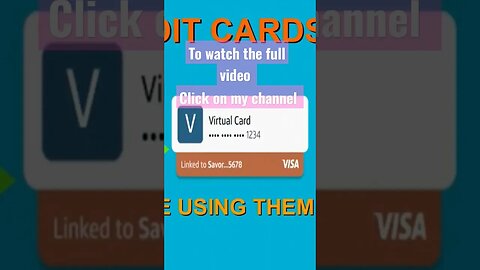 Why you should be using Virtual Credit Cards!