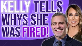 Kelly Dodd tells why she was REALLY Fired! #bravotv #RHOBH #tea