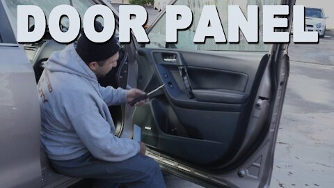 How To Remove a Passenger Door Panel - 2015 Subaru Forester