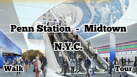 Penn Station | New York City | Midtown - 34th Street | Walk Tour