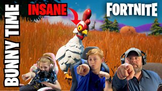 Fortnite has made Chickens insane! So strange!