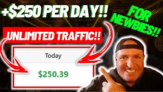 Get Paid +$250/Day With This UNLIMITED Traffic Source! (Affiliate Marketing For Beginners 2023!)