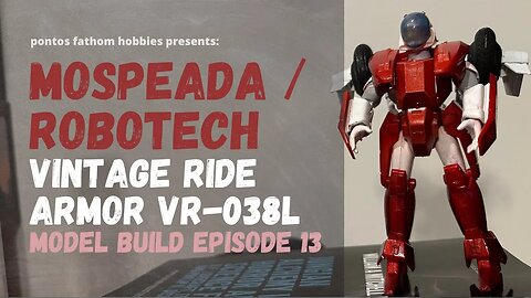 Genesis Climber Mospeada / Robotech - VR-038L Ride Armor Vintage 1985 Plastic Model Build - Plamo