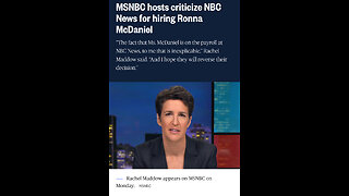 MSNBC host lose it over McDanials hiring