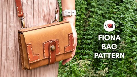 Fiona Leather Crossbody Bag DIY (Pattern in Description)