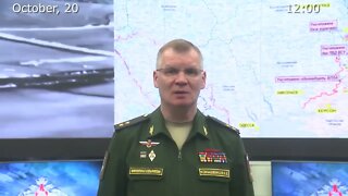 Russian Defence Ministry report 201022 on the progress of the special military operation in Ukraine