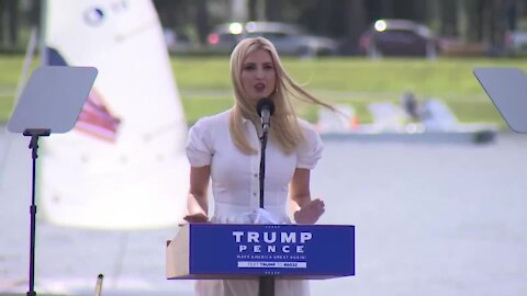 Ivanka Trump holds rally in Sarasota