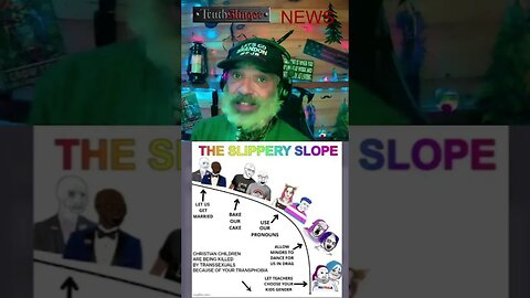 BUBBA EXPLAINS "SLIPPERY SLOPE" #humor #satire #shortsvideo