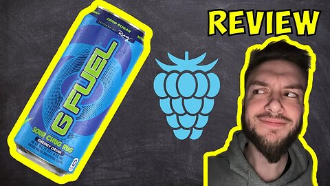 G Fuel Sour Chug Rug Energy Drink Review