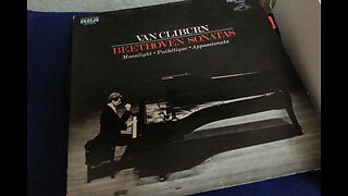 Beethoven Sonata No. 14 Moonlight and Sonata No 8 Pathetique Van Cliburn Piano