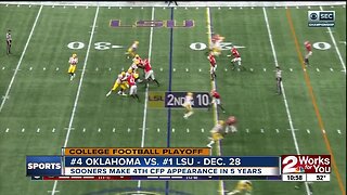 Oklahoma to face #1 LSU in College Football Playoff