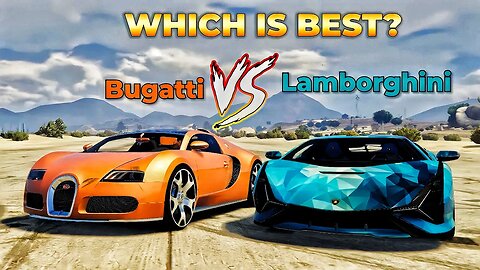 GTA 5 BUGATTI VS LAMBORGHINI SIAN (WHICH IS BEST?)