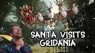 Santa visits Gridania