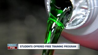 Students offered free training program
