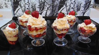 Strawberry Cheesecake Cups (Quick Version) The Hillbilly Kitchen