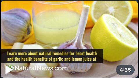 Find out how garlic and lemon juice can help reduce cholesterol and lower blood pressure