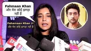 Sumbul Touqeer Reaction on Fahmaan Khan and Her Fight After Imily serial and New Song