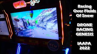 Dashing Through The Snow, In A Single Cockpit Drone... (Drone Racing Genesis, Sega)