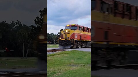 Florida East Coast Railway FEC-206 at Daytona Beach Golf Club August 11 2023 #railfanrob #fec206