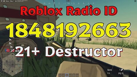 Destructor Roblox Radio Codes/IDs