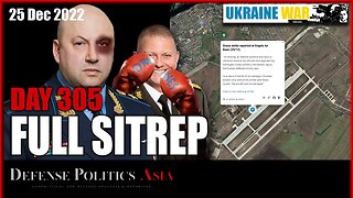 [ Ukraine SITREP ] Day 305 (25/12): Ukraine drone attack on Engel Airbase in Saratov; 2 HIMARS boxed