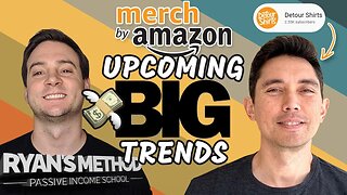 Amazon Merch: 💥 BIG Upcoming Trends w/ Detour Shirts