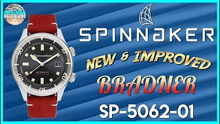 New For 2019! | Spinnaker Bradner 180m Automatic SP-5062-01 Unbox & Review