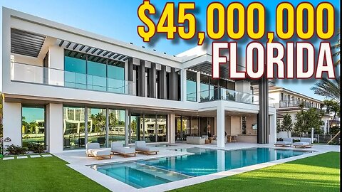Inside $45,000,000 Florida Mega Mansion