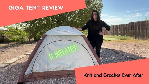 Giga! One Button Automatic Inflatable Tent Review