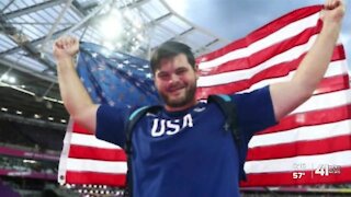 Overland Park discus thrower working to return to the Olympics