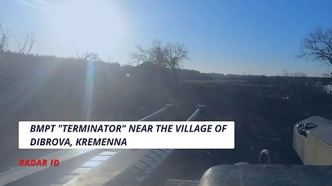 BMPT 'Terminator' work on the AFU fortifications near Dibrova, Kremenna | Ukraine War