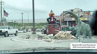 Live - High Wind Gust In Wyoming - The Peoples Convoy Waiting out Wind Gusts - SpeedWagon continues