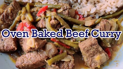 Oven Baked Beef Curry