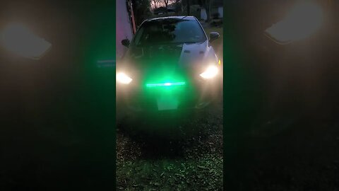 Night Rider Ford Fusion into a night