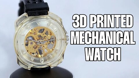 3D Printed Mechanical Watches