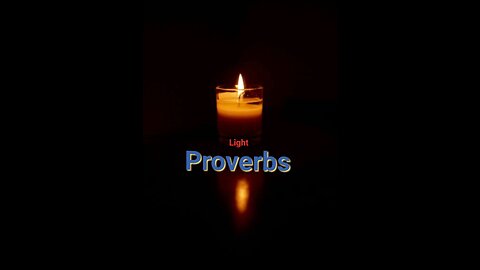 PROVERBS SERIES ~ Chapter Two