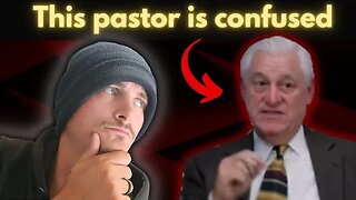 Pastor dances around scripture to say he's right.