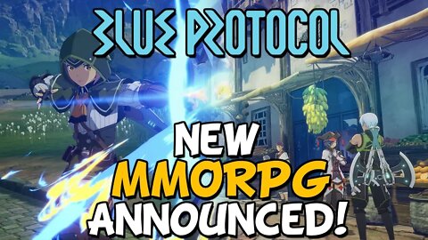 New MMORPG Announced - Blue Protocol & Project BBQ