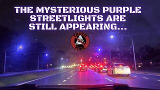 THE MYSTERIOUS PURPLE STREETLIGHTS ARE STILL APPEARING...