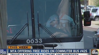 MTA offering free rides on Commuter Bus #425