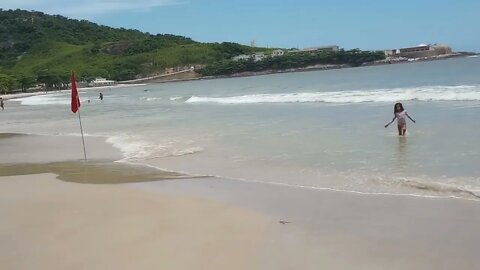 Conheça a belíssima praia do FORTE IMBUÍ em Niterói -RJ