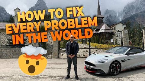 Top G Andrew Tate HOW TO FIX EVERY PROBLEM IN THE WORLD 🌎 🤯Tristan Tate