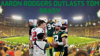 Aaron Rodgers Outlasts Tom Brady- Green Bay VS Tampa Bay Breakdown and reaction
