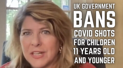 UK Government BANS COVID Shots for Children 11 Years Old and Younger