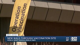 New COVID-19 vaccination site opens in Tempe